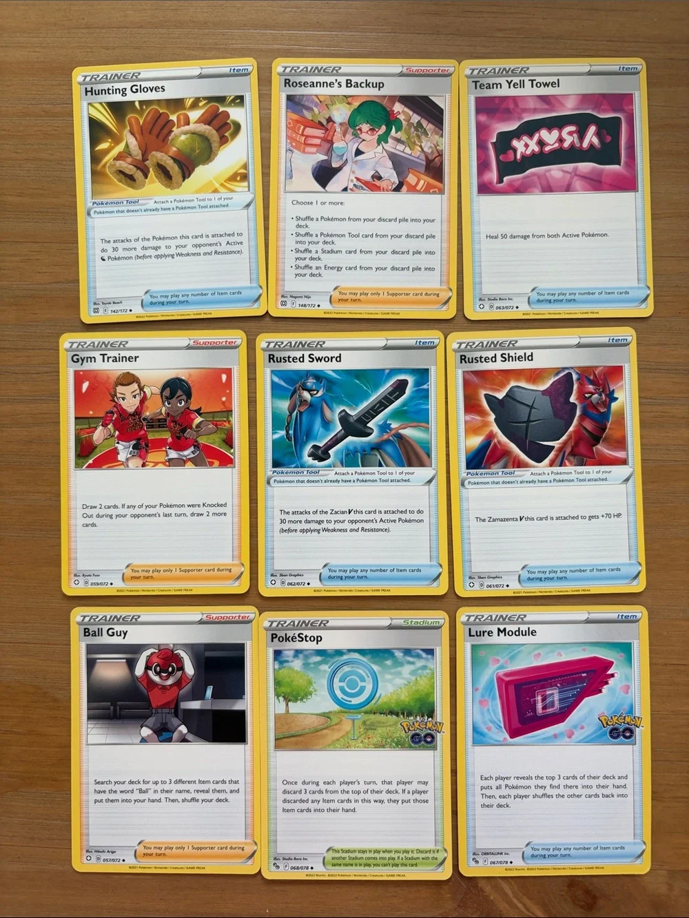 Pokémon TCG 50 unique Card Trainer Lot | Mixed Sets | Deck Building Staples